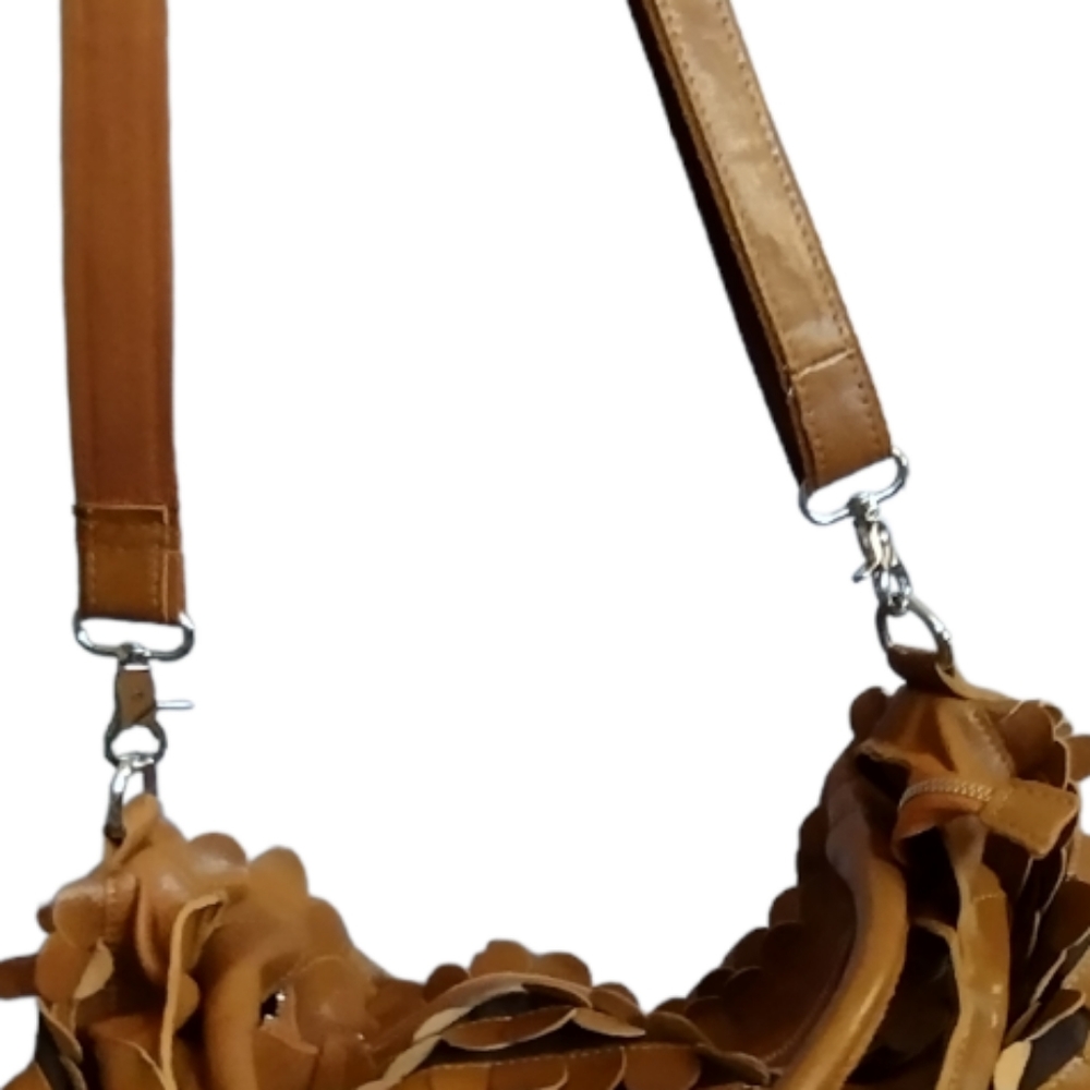 Ameri Leather Unique Tote Crossbody Hobo Bag Over… - image 6